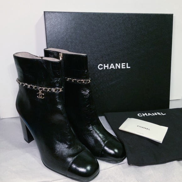 chanel short boots 2019